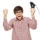 Illustration for article titled Fake Gamer of the Week: Enthusiastic Guy With Incredibly Supportive Girlfriend